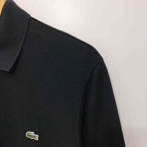 ラコステ LACOSTE ロゴ刺繍 ロングスリーブ ポロシャツ メンズ JPN:3