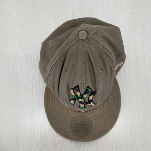 ニューエラ NEW ERA 90S 青タグ 59FIFTY チームロゴ 刺繍 ベースボール キャップ メンズ 7 7/8