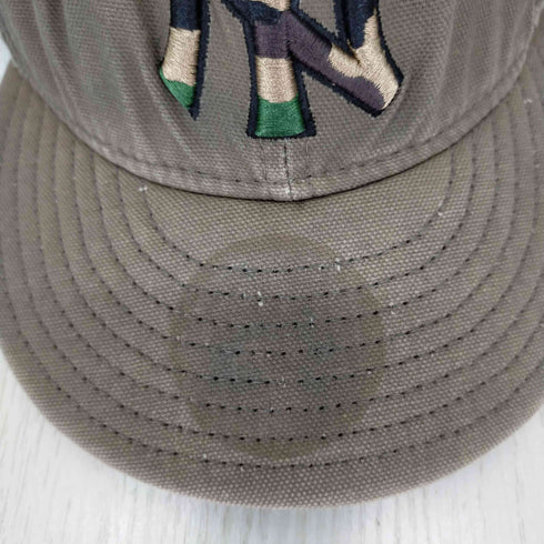 ニューエラ NEW ERA 90S 青タグ 59FIFTY チームロゴ 刺繍 ベースボール キャップ メンズ 7 7/8