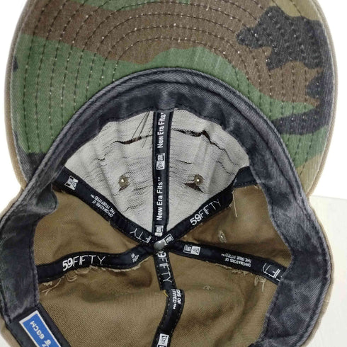 ニューエラ NEW ERA 90S 青タグ 59FIFTY チームロゴ 刺繍 ベースボール キャップ メンズ 7 7/8