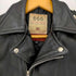 トリプルシックスレザーウェア 666 Leather Wear MY WAY MAN ライダースジャケット レディース 32