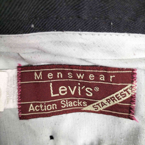 リーバイス Levis 70-80s Action Slacks スタプレ ロケットTALON ZIPPER メンズ