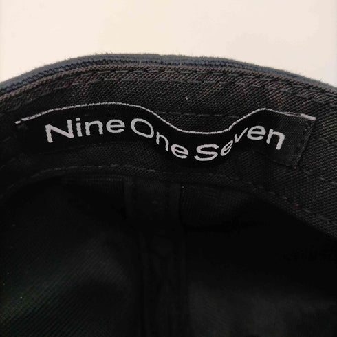 ナインワンセブン NINE ONE SEVEN MADE IN USA ロゴ刺繍キャップ メンズ