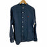 ポロバイラルフローレン Polo by RALPH LAUREN CLASSIC FIT ポニー刺繍 バンドカラーシャツ メンズ import:M