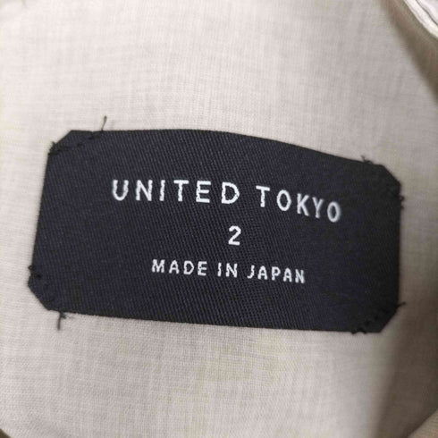 ユナイテッドトウキョウ UNITED TOKYO リネンライクジャケット セットアップ メンズ JPN:2