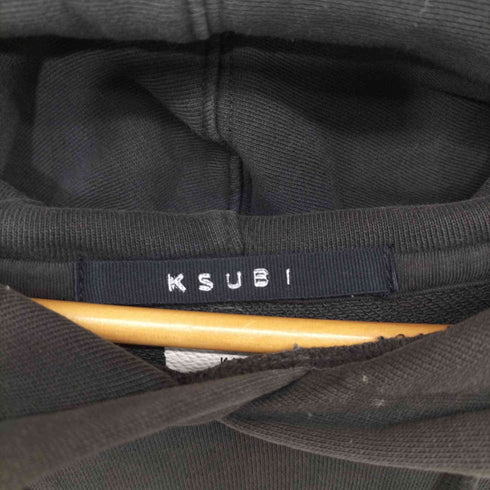 スビ KSUBI ×Hidji World Gluttony オーバーサイズプルオーバーパーカー メンズ import:M