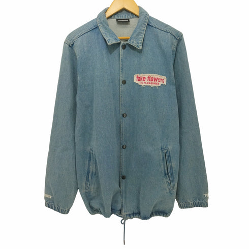 プレジャーズ PLEASURES DNM COACH JACKET デニムコーチジャケット メンズ