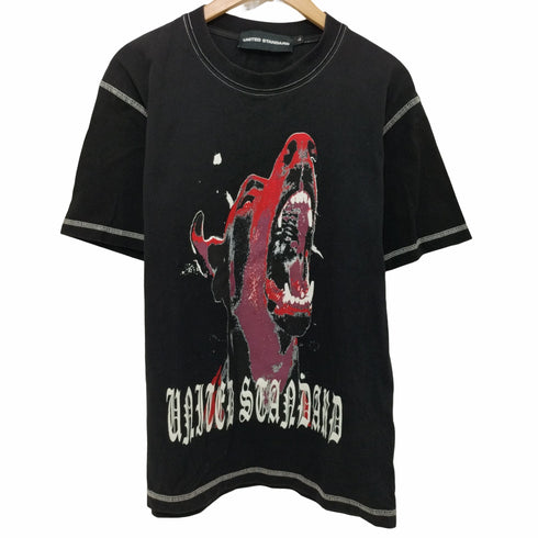 ユナイテッドスタンダード UNITED STANDARD 両面プリント クルーネックTシャツ メンズ import:L