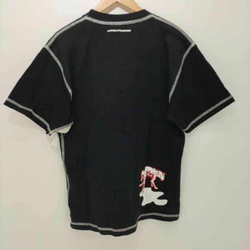 ユナイテッドスタンダード UNITED STANDARD 両面プリント クルーネックTシャツ メンズ import:L