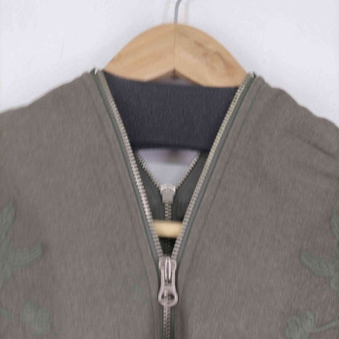 ヘルク HELK 刺繍加工 両面ジップ 袖加工 ブルゾン レディース