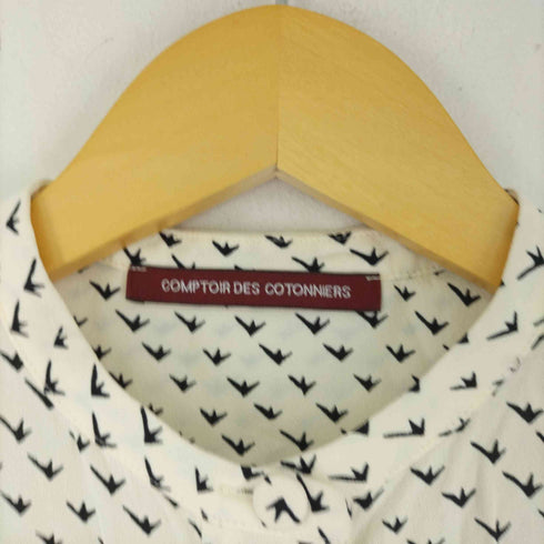 コントワーデコトニエ COMPTOIR DES COTONNIERS 総柄比翼レーヨンブラウス レディース JPN:XS