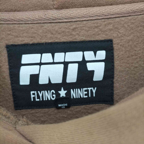 フライングナインティー FNTY FLAME Hoodie TAN プルオーバーパーカー レディース import:L