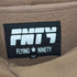 フライングナインティー FNTY FLAME Hoodie TAN プルオーバーパーカー レディース import:L