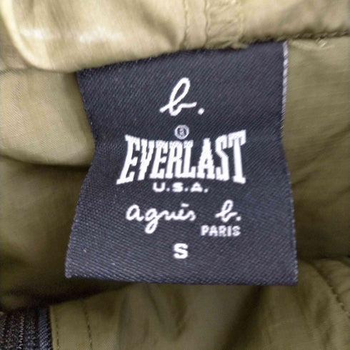 エバーラスト EVERLAST フード収納 裾ドローコード ダブルジップ テックベスト メンズ JPN:S
