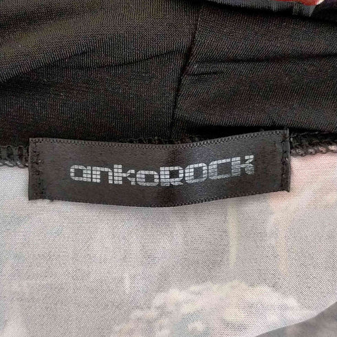 アンコロック ankoROCK キノコ マルチカラージップアップパーカー メンズ FREE