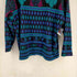 CAPE COD SPORTSWEAR USA製 総柄ニット レディース