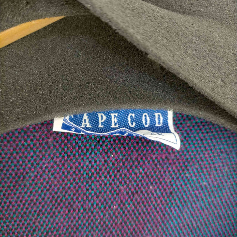CAPE COD SPORTSWEAR USA製 総柄ニット レディース