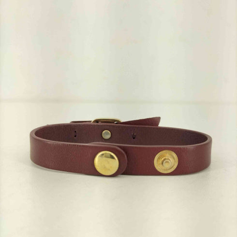 サルヴァトーレフェラガモ Salvatore Ferragamo MADE IN ITALY ヴァラリボン レザーブレスレット レディース