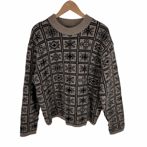 SWEATER BOQEN SNOW CRYSTALS SWEATER メンズ JPN:M
