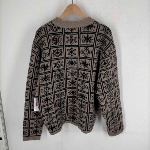 SWEATER BOQEN SNOW CRYSTALS SWEATER メンズ JPN:M