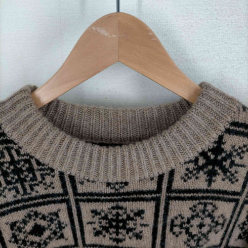 SWEATER BOQEN SNOW CRYSTALS SWEATER メンズ JPN:M