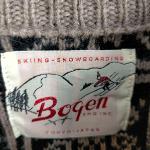SWEATER BOQEN SNOW CRYSTALS SWEATER メンズ JPN:M