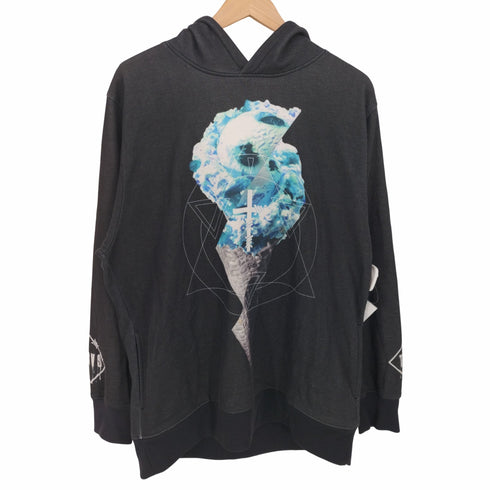 トラヴァストウキョウ TRAVAS TOKYO Cursed Ice cream Hoodie オリジナルアイスクリームプルオーバーパーカー メンズ FREE