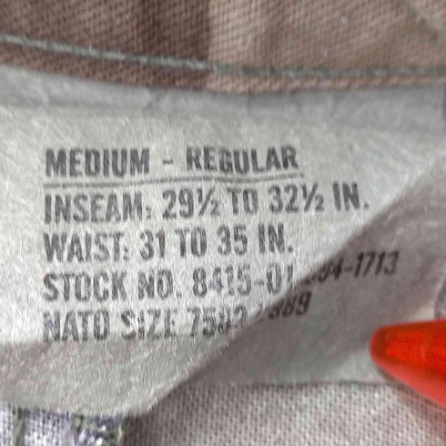 ユーエスアーミー US ARMY ウッドランドカモカーゴパンツ メンズ MEDIUM REGULAR