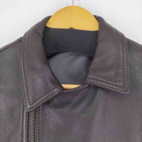 インターナショナルギャラリービームス International Gallery BEAMS MADE IN ITALY ディアスキン ライダースジャケット VERA PELLE メンズ JPN:44