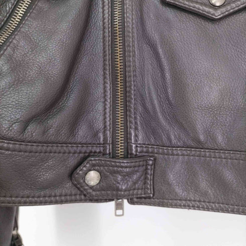 インターナショナルギャラリービームス International Gallery BEAMS MADE IN ITALY ディアスキン ライダースジャケット VERA PELLE メンズ JPN:44