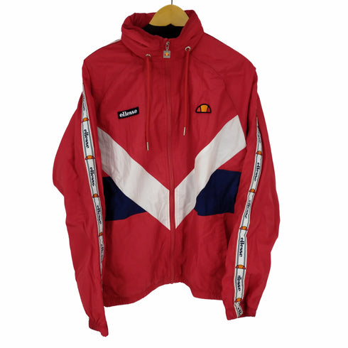 エレッセ ellesse サイドテープフードパッカブルナイロンジャケット メンズ JPN:M