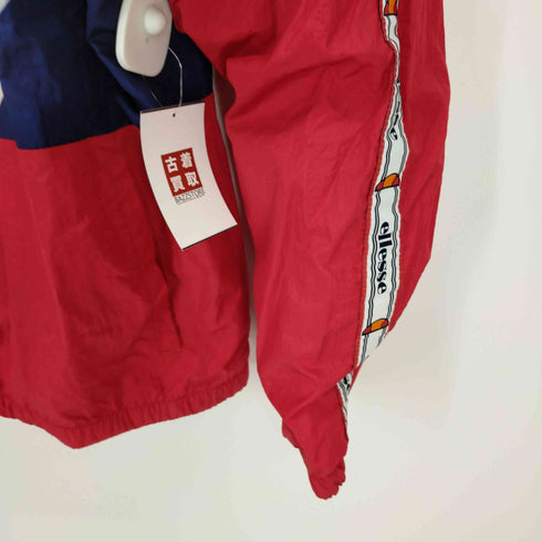 エレッセ ellesse サイドテープフードパッカブルナイロンジャケット メンズ JPN:M