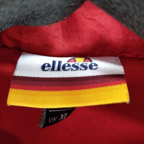 エレッセ ellesse サイドテープフードパッカブルナイロンジャケット メンズ JPN:M