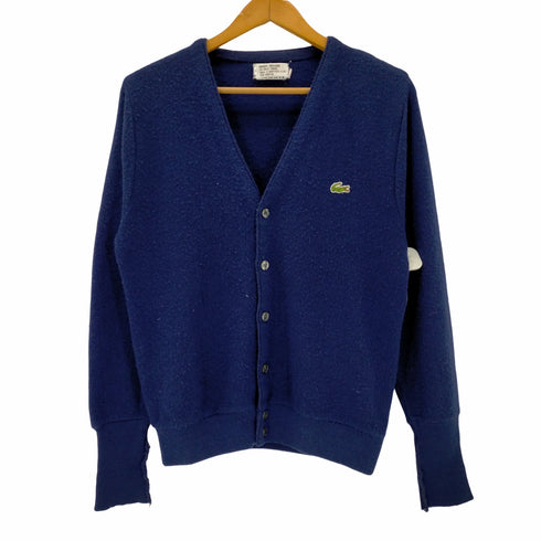 ラコステ LACOSTE 糸巻きタグ アクリルカーディガン メンズ import:S