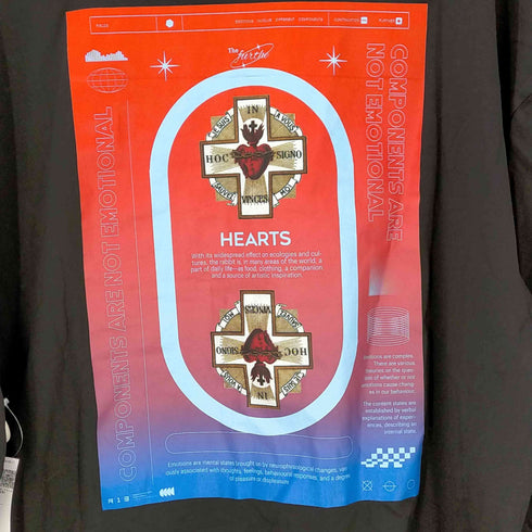 ルームサーティーン ROOM.13 Graphic Long sleeveT-shirt メンズ JPN:2