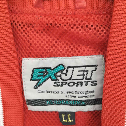 EX-JET SPORTS ポリエステル 裏地メッシュ スタジャン メンズ LL