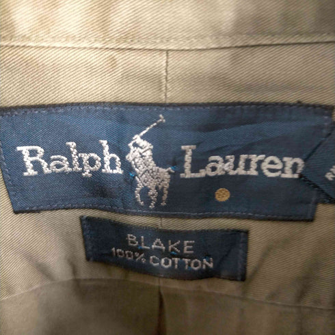 ラルフローレン RALPH LAUREN BLAKE ロゴ刺繍ボタンダウンシャツ メンズ JPN:L