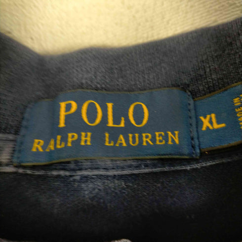 ポロラルフローレン POLO RALPH LAUREN ロゴ刺繍鹿の子ポロシャツ メンズ JPN:XL