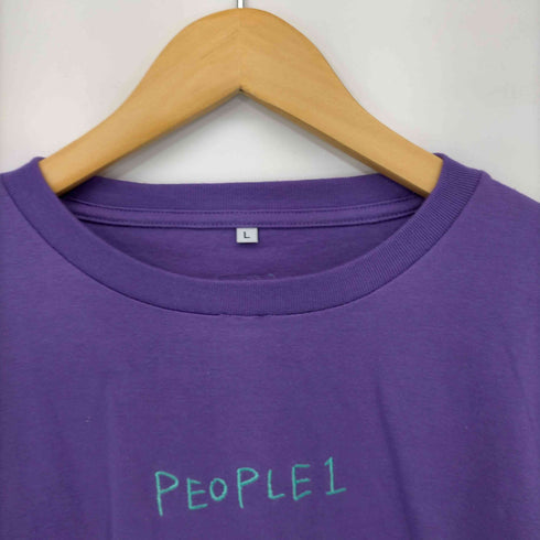 people1 LOGO BORDER LS TEEpeople1 - Tシャツ レディース JPN:L