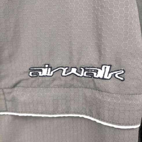AIRWALK 90S 裏地メッシュ ロゴ刺繍 ナイロンシェルマウンテンパーカー メンズ JPN:L