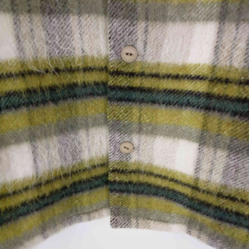 リルーム re:room WOOL CHECK SHIRTS JACKET メンズ S-M