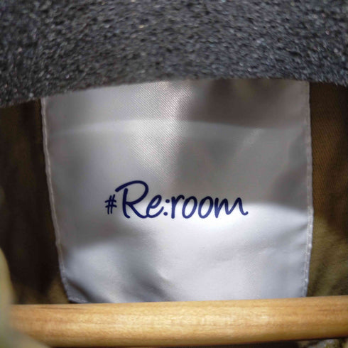 リルーム re:room WOOL CHECK SHIRTS JACKET メンズ S-M