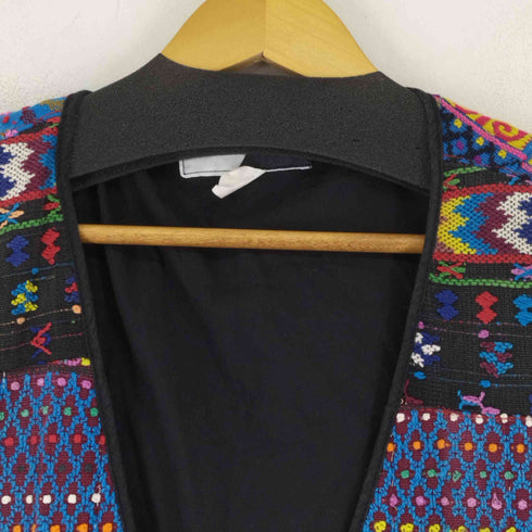 culture shock 総柄 刺繍ベスト メンズ ONE SIZE