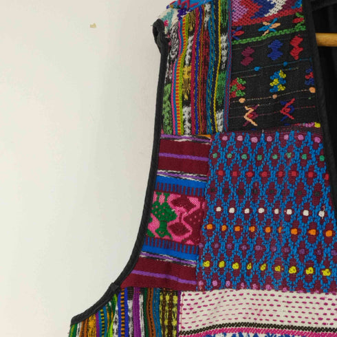 culture shock 総柄 刺繍ベスト メンズ ONE SIZE
