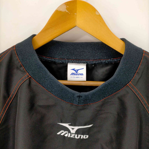 ミズノ MIZUNO 00S ロゴ刺繍 Vネックプルオーバー ピステ メンズ JPN:L