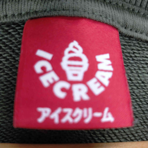 アイスクリーム ICE CREAM SKATESHAKE CREWNECK ラインストーン RUNNING DOG メンズ 2Xl
