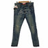 アイスクリーム ICE CREAM GLAZE JEAN ウォッシュ加工 クラッシュダメージ デニムパンツ RUNNING DOG DENIM メンズ 36
