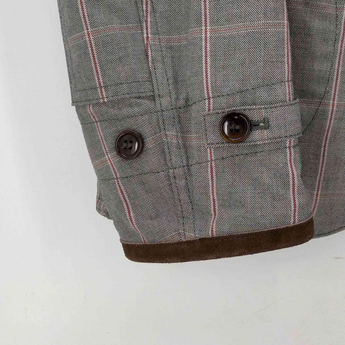 ジュンヤワタナベコムデギャルソンマン JUNYA WATANABE COMME des GARCONS MAN チェック柄切替3Bテーラードジャケット メンズ JPN:XS