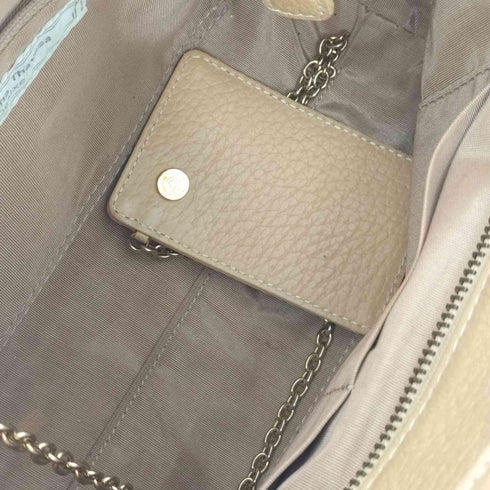 サマンサタバサデラックス Samantha Thavasa DELUXE シボ革ハンドバッグ レディース