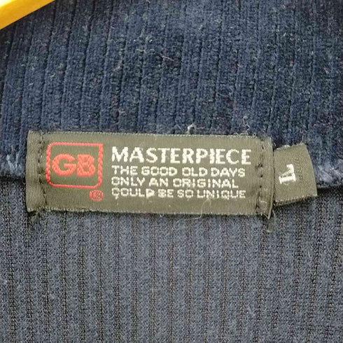 マスターピース MASTERPIECE ボトルネックコーデュロイ長袖Tシャツ メンズ L
